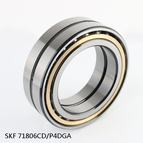 71806CD/P4DGA SKF Super Precision,Super Precision Bearings,Super Precision Angular Contact,71800 Series,15 Degree Contact Angle