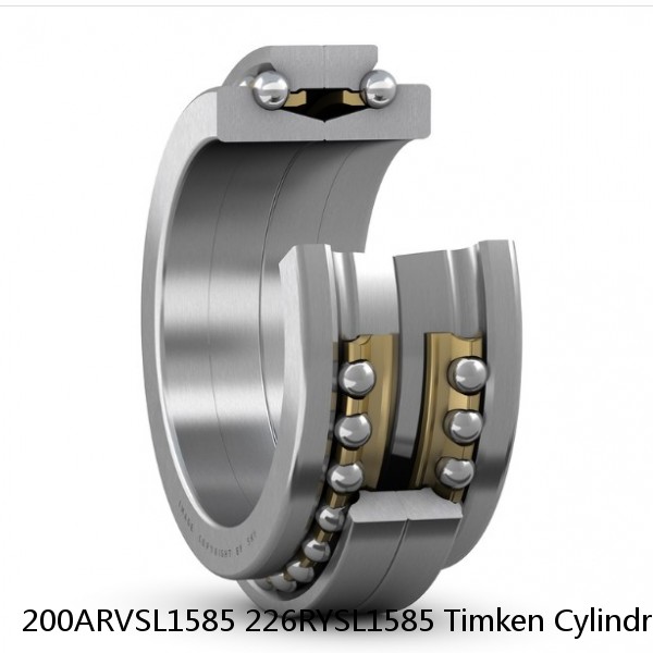 200ARVSL1585 226RYSL1585 Timken Cylindrical Roller Bearing