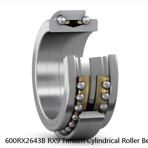 600RX2643B RX9 Timken Cylindrical Roller Bearing